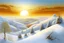 Placeholder: . white winter landscape, snowy and beautiful, sunset, soft, fog, frost, decorative acrylic painting, Jacek Yerka, Gediminas Prankevicius, polished, mark raidan, polished, highly detailed, elegant, Award winning photography, fantasy, intricate, 8k, oil on canvas, hyperrealistic, colourful, very cute, Michelangelo, Thomas Kinkade, 3D, Josephine wall. Antoine Hebert, Maurice Sendak