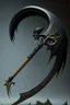 Placeholder: black big scythe