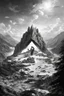 Placeholder: tom lee ethereum oracle of delphi seeing the future in the style of surrealism black and white