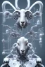 Placeholder: sheep brain cyborg, matrix style