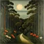 Placeholder: Sublime nature, Henri Rousseau, hyperrealistic, hypnotic, obsessive, real world