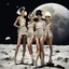 Placeholder: Fashion models on a moon of Saturn.