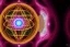 Placeholder: meditation, third eye, universe, fourth dimension, fractal, realistic, 8k, high quality, extreme detail, symmetrical, chakra, human