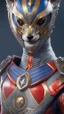 Placeholder: full body portrait of a Superhero Meerkatman, Serius, Mask, Head Man Mouth And Nose Hyper Realistic Armor Intricate Detail Novelty Full Body Cinematic 4k