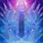 Placeholder: cristal angelic crystalline, blue,pink , cosmic, opalescent, gemstones, crystals, other worldly,water,bright, ice background, snow lake blue