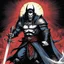 Placeholder: [illustration by Kevin Eastman and Peter Laird] The vampire lord's eyes flash with anger at your words, a low growl rumbling in his throat. He lunges forward, his movements blindingly fast, but you're ready. Your broadsword flashes out, the blessed blade leaving a trail of holy light in its wake.