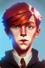 Placeholder: Ron Weasley, Happy