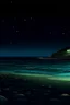 Placeholder: shore at night background