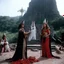 Placeholder: [photo from Sorceress (1982)] Leigh Harris and Lynette Harris during the famous sacrifice scene