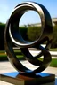 Placeholder: Olympic تنس sculpture abstract