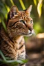 Placeholder: A beautiful jungle cat portrait