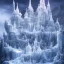 Placeholder: transparent crystal ice castle, rabbits, ice mountain, crystal, ice crystal