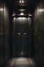 Placeholder: dark old fashioned elevator