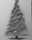 Placeholder: Christmas tree pencil sketch