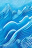 Placeholder: background of a waves, illustration,line art vibrant blue colours