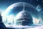 Placeholder: Winter World, Futuristic City, Blizzard, Glass Dome, Distant Alien Planets, Snowy