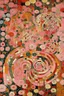 Placeholder: A rosy pink mystical maze painted by Gustav Klimt