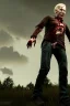 Placeholder: realistic image, joe biden zombie, zombie posing, arm cut and bleeding, amputated leg, night, walking with a limp, waist up view, dark ambient, highly detailed, sky background, concept art, unreal engine 5, god rays, ray tracing, RTX, lumen lighting, ultra detail, volumetric lighting, 3d, finely drawn, high definition, high resolution.