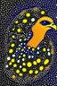 Placeholder: west coast eagles aboriginal dot painting guernsey