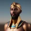 Placeholder: portrait of fantasy , ancient Egyptian God Annubis, unreal engine 5, 8k, ignore NSFW,fire theme,realistic.