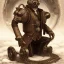 Placeholder: steampunk person squatting