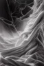 Placeholder: Multiple entanglements between a twisted thin piece of cloth as part of many twisted and spiraling branches disappearing into the distant mist, epic photo, sharp on highly detailed skin with wrinkles and high contrast, photorealistic, 4K, 3D, realism, hyperrealism, detail, good lighting, detailed texture, modern photography style, 3D, 4D, 4K