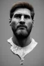 Placeholder: Ultra Realistic image, Roman sculpture, white marble material, Lionel Messi, gold crown of natural thorns, god crown, Renaissance style, sun rays background, waist up portrait, epic, celestial, cinematic lighting, God lights, 4k resolution, smooth details, soft lighting, unreal engine 5, art station, substance 3d.