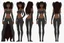 Placeholder: Female character 19 years Proportions of the character the head-to-body ratio . Create a distinctive silhouette that helps the character stand out and be easily recognizable Design the character's face, including the shape of the head, eyes, eyebrows, nose, mouth, and ears. Consider the character's personality, age, and any unique that set them apart depth and visual interest. Front, Side, and Back Views: Provide multiple views of the character, including front, side, and back mode sheet .