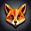 Placeholder: abstract fox head icon
