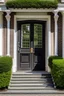 Placeholder: Elegant front door on colonial home
