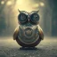 Placeholder: Steampunk Owl, tilt shift,miniature, extreme detail, Photorealism, macro lens 70mm,bokeh, cinema4d, HDR, 8k, unreal engine 5