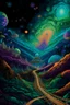 Placeholder: acid trip journey through the universe