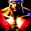 Placeholder: Ultra detailed fullbody Portrait in oil on canvas of Street Fighter- Ken,extremely detailed digital painting,ultrarealistic skin,intense stare, extremely detailed face, crystal clear eyes, mystical colors ,perfectly centered image, perfect composition, rim light, beautiful lighting,masterpiece ,8k, stunning scene, raytracing, anatomically correct, in the style of Simon Bisley and Ohrai Noriyoshi and robert e howard and Steve Jung and frank frazetta.