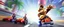 Placeholder: donkey kong bowling stage racing, motion blur, weird creatures, mini racing kart