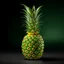 Placeholder: An attractive pineapple posing, supermodel, fruit