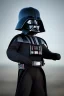 Placeholder: Darth Vader toddler, full body, bokeh, hyper realistic