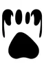 Placeholder: Outline of cat paw print