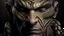 Placeholder: Man with snake skin, high detail, high resolution, 8K