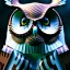 Placeholder: Owl, macro lens blur, hyperphotorealistic, sharp focus, unreal engine