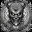 Placeholder: The tattooed killer lantern hovers ominously, its intricate patterns of swirling ink glowing with a malevolent energy. The figure's eyes widen in terror as they realize the true nature of this haunting presence. The tattooed designs on the lantern seem to come alive, shifting and writhing as if possessed by a sinister force. Each mark tells a story of death and despair, a grim tapestry of fate woven into the very essence of the lantern itself. The air is heavy with a sense of impending doom.