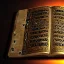 Placeholder: an ancient ornate intricate old tome spell book with the sigil symbol of an eye emblazoned on the cover, cinematic, realistic, intricate detail, finely detailed, small details, extra detail, photorealistic, high resolution, 3D, PBR, path tracing, volumetric lighting, octane render, arnold render, 8k