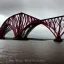 Placeholder:  Forth Railway Bridge in stormy weather