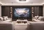 Placeholder: home cinema room with LED lighting in the walls make sure the room is completely symmetrical