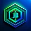 Placeholder: "Innovative, futuristic logo for 'JB AI Art' - blending abstract 'JB' monogram with advanced AI-inspired elements. Vibrant gradient colors (blue, green, metallic) convey computational power and the intersection of art/technology. Geometric shapes, interconnected lines, and 3D wireframe details suggest AI engineering prowess. Visually striking, memorable mark that communicates the studio's cutting-edge, AI-driven capabilities."