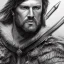 Placeholder: high-quality, fine-detail close-up pen and pencil sketch of beowulf, portrait, 8k resolution, intricate, digital art, detailed matte painting, photorealistic, volumetric lighting, Rafael Augusto, Juan Francisco Casas, Anne Dittman, Anne Stokes, greg rutowski