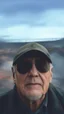 Placeholder: Bosch painting style, nightmare , a handsome mid age man ,great quality picture with cinematic scenes , heavy clouds in the background