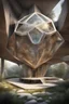 Placeholder: non-euclidian geometry giant jewels biologic house