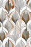 Placeholder: calipso girl brown and gray shades on a white background in deco style