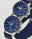 Placeholder: wristwatch chronograph deep blue galaxy