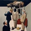 Placeholder: UN conference,a cat and human flesh-like surgical instruments and universe-like a pigeon and neuralink, surrealism,minimalism,Painting By Adrian Ghenie, Rene Magritte, Salvador Dali, Lucian Freud